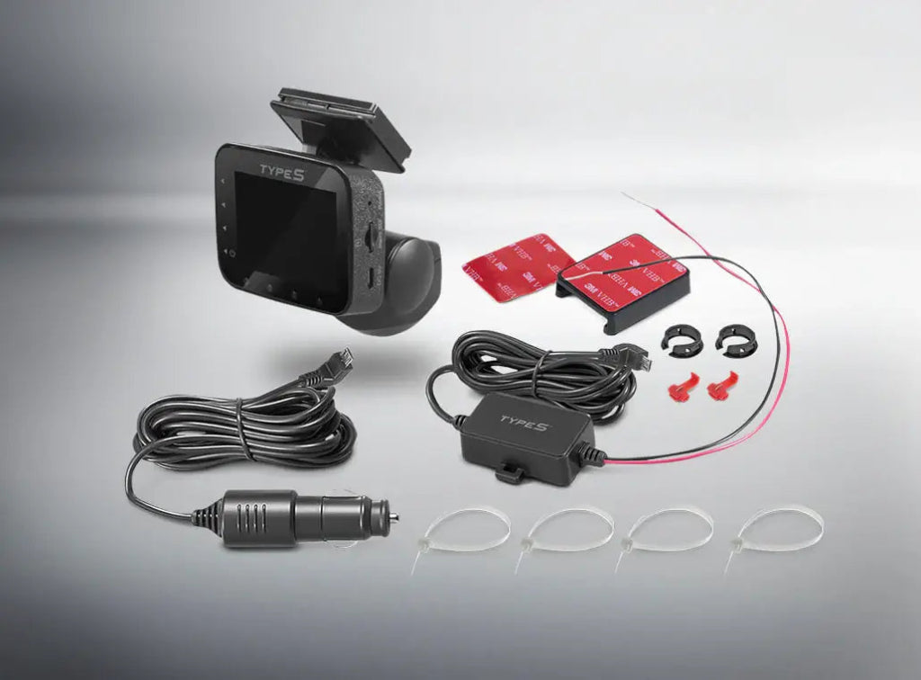 Type S P100 Pro Dash Cam Complete Kit
