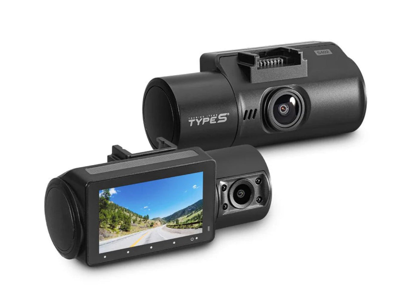 Type S Auto 4K Dual View Dash Cam