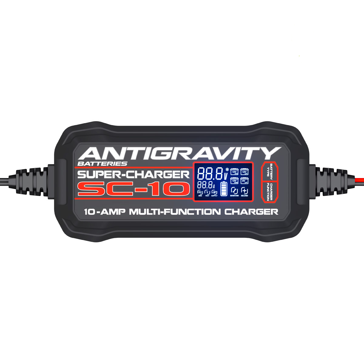 Antigravity SC-10 Super Charger – 10A, 6V/12V, LiFePO4 & Lead