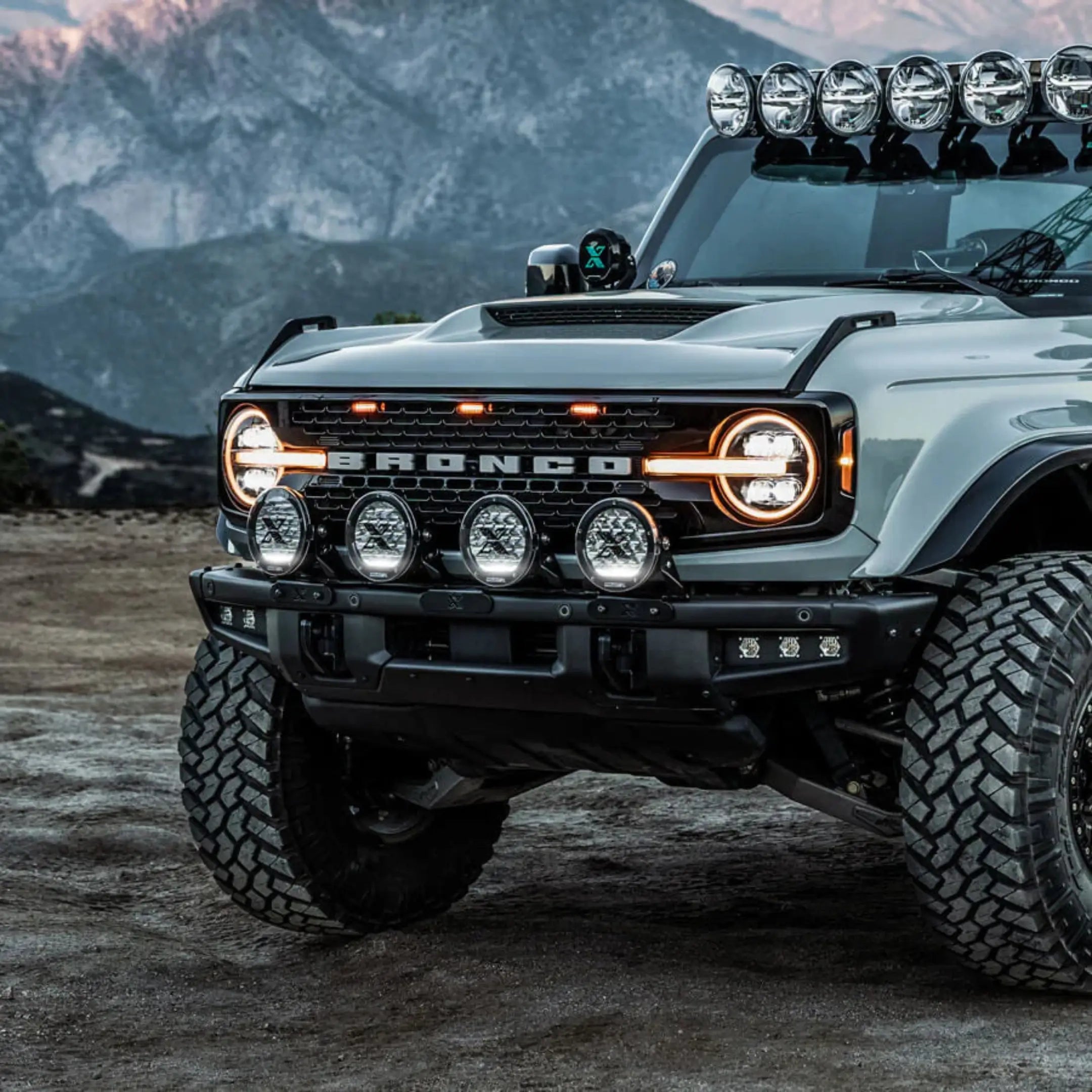 Project X Bronco Bumper Light Kit