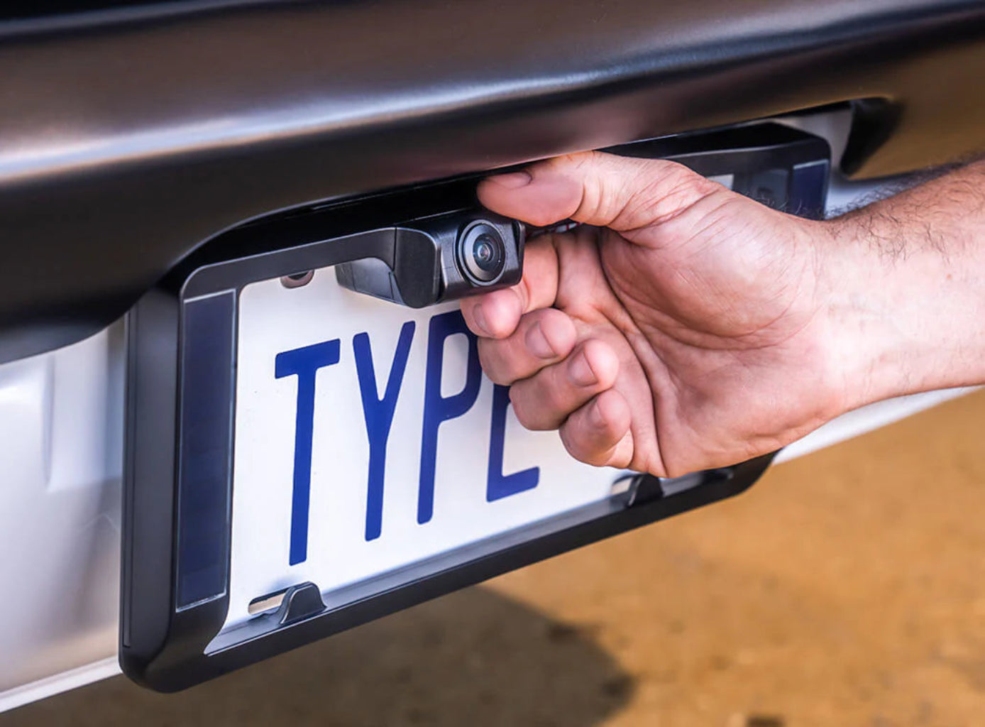 Type S solar back up camera Adjustable Camera Angle