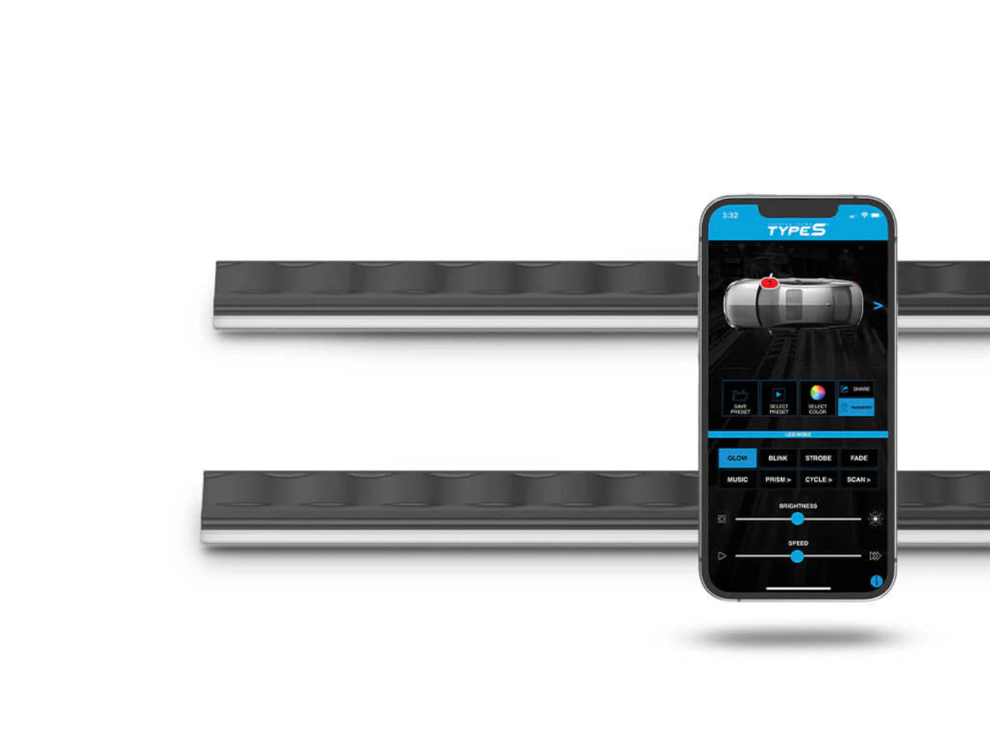 Tytpe S Ultra Slim LED LIght Kit with APP Control