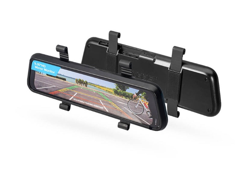 Type S rear view monitor showing attachment 