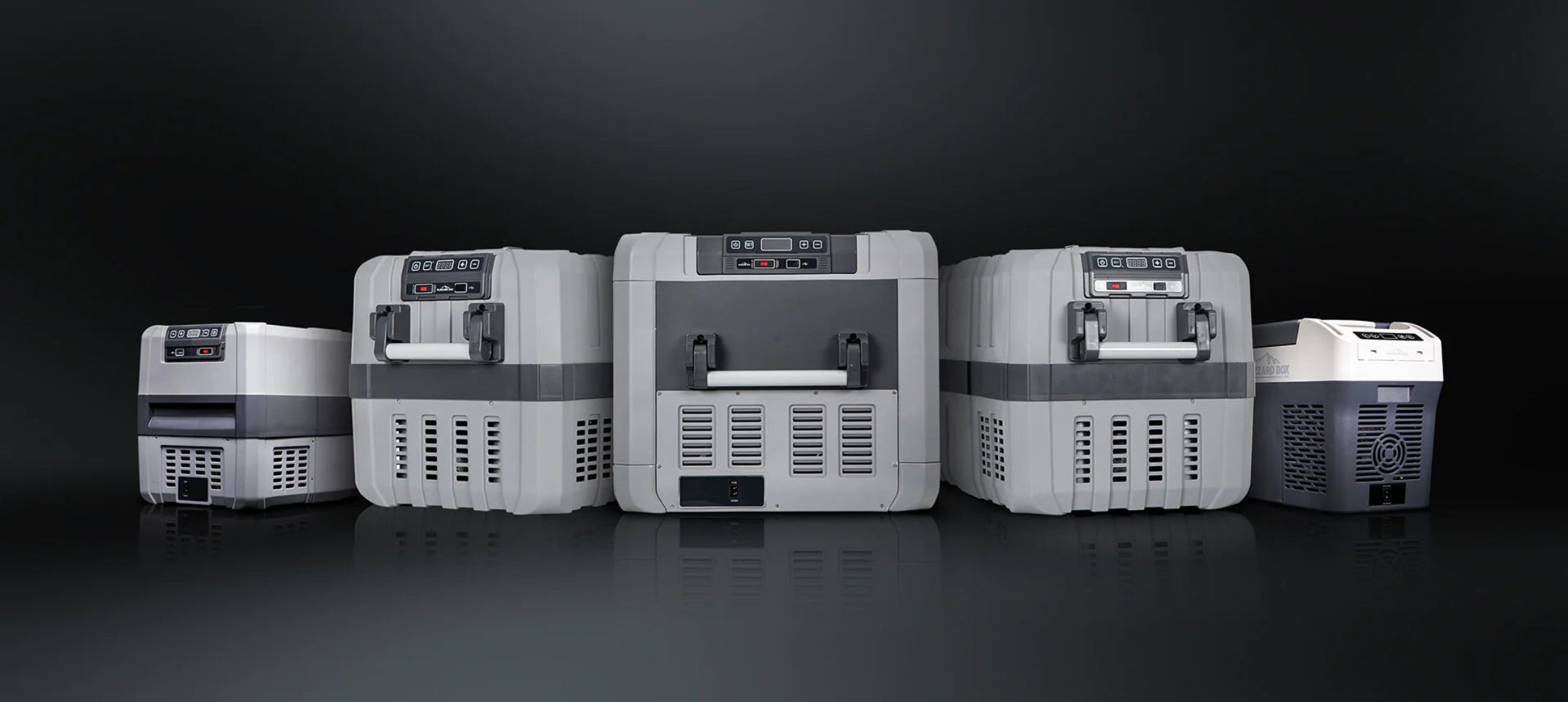 all 4 size blizzard box electric coolers