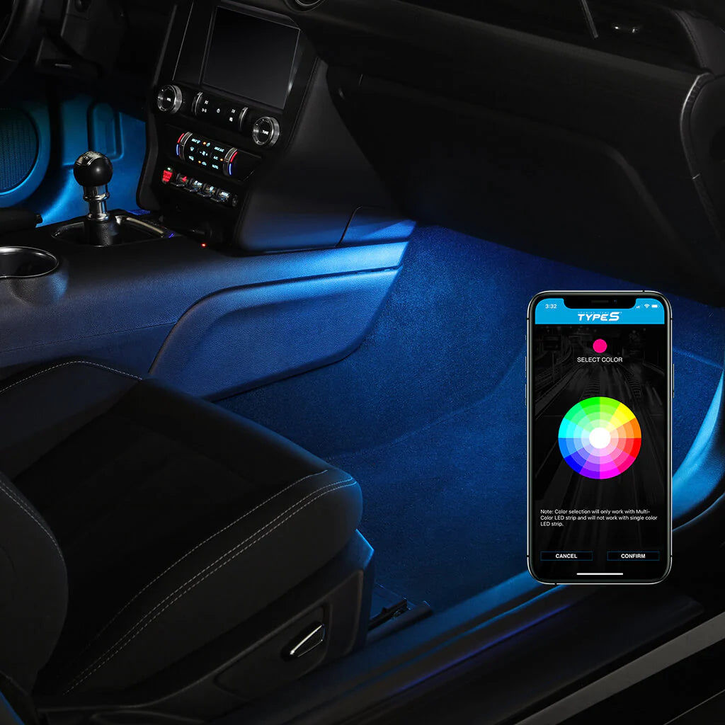 Type S Smart Hyper Bright Interior lights with APP Control