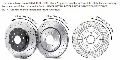 Baer BIG Claw Rotor kit Cooling Fin Diagram