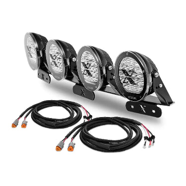 Hp70 Bronco Bumper Light Kit Harness and Bracket