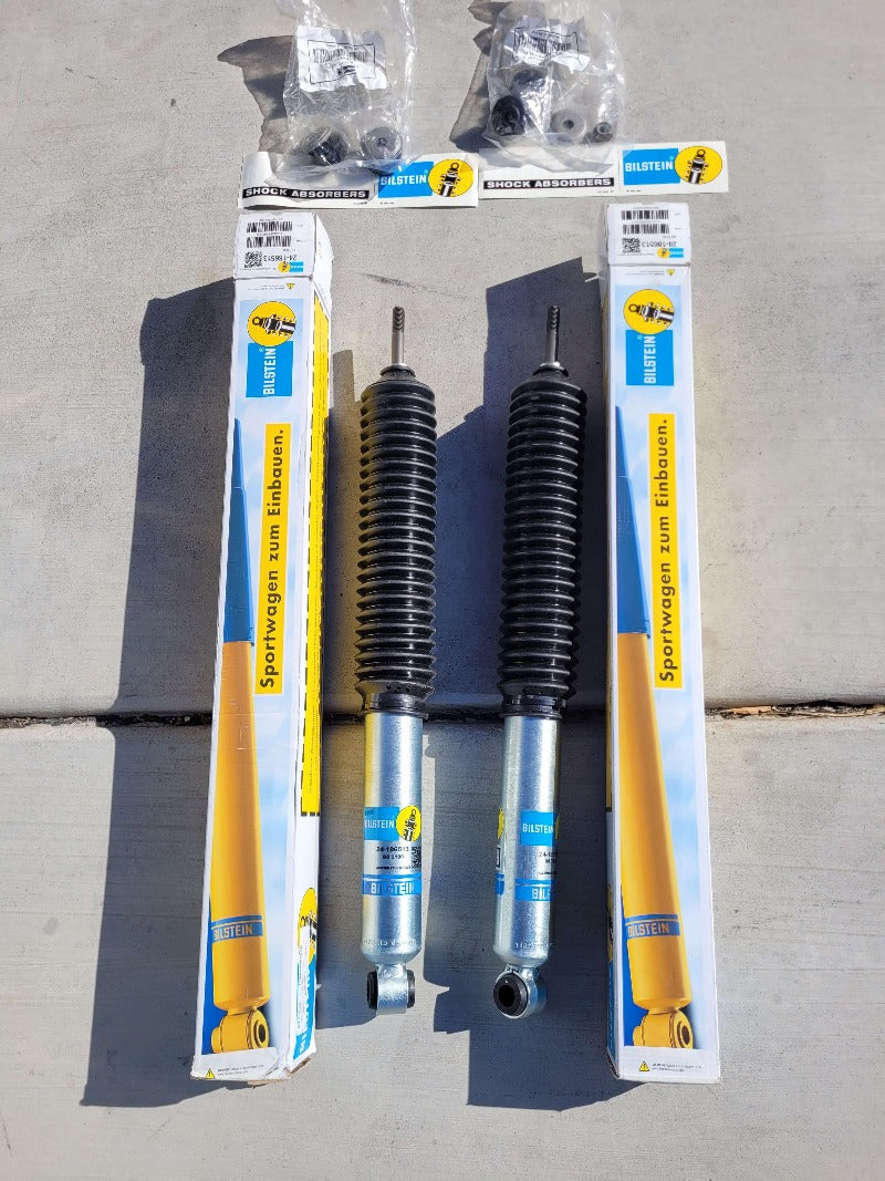 2 Bilstein shocks with boxes parts and stickers
