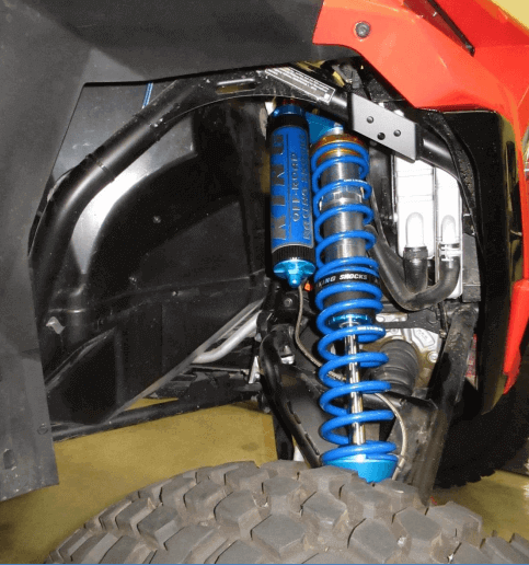 King Shocks 2018+ RZR-XP Turbo front IBS coil over W/ fined Res.